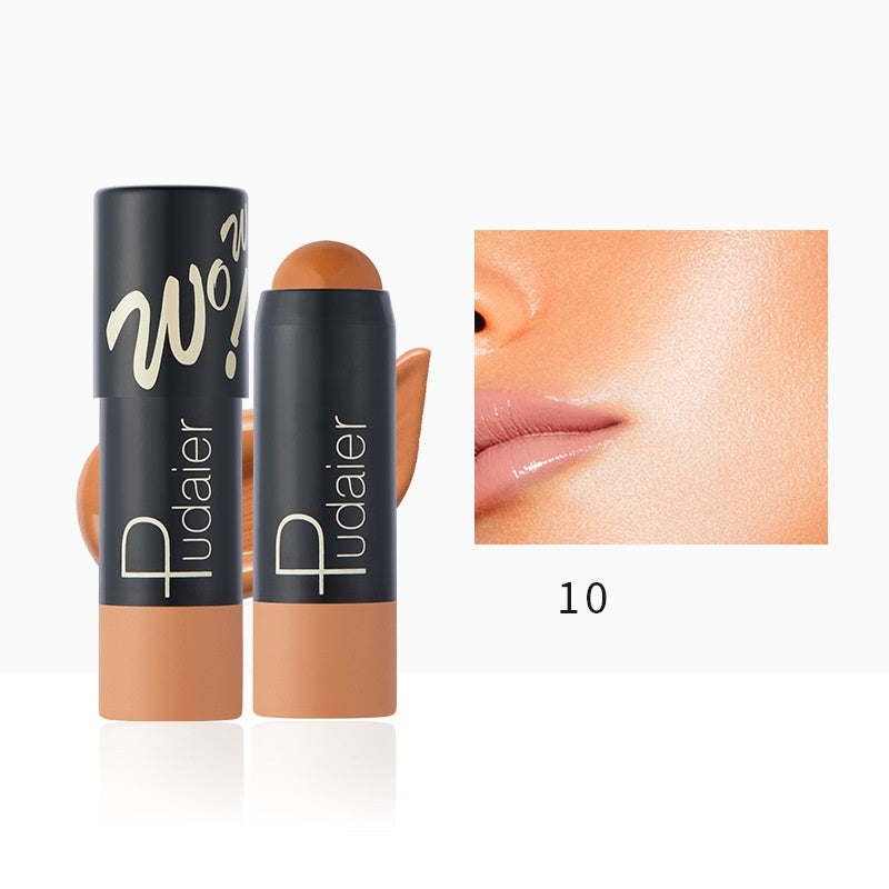Foundation Makeup Color Rendering Not Smudge 12 Colors Lightweight Breathable Matte Stick Foundation Foundation Makeup Color Rendering Not Smudge 12 Colors Lightweight Breathable Matte Stick Foundation